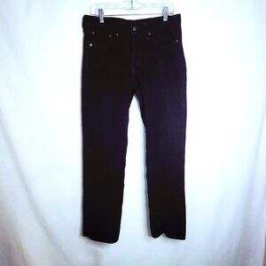 Levi’s 514 Corduroy Pants Men’s 32 x 32 ( 34 x 30.5 ) Black Straight Leg Stretch